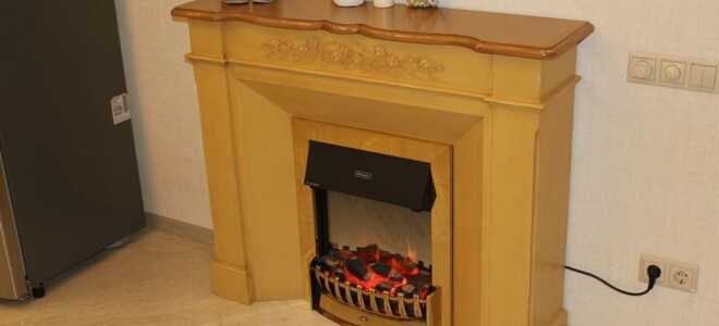 Пошаговая инструкция для изготовления портала для камина своими руками