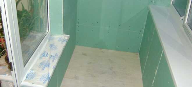 Отделка балкона или лоджии гипсокартоном своими руками — пошаговая инструкция с фото и описанием