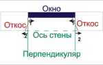 Как сделать правильный угол рассвета оконного откоса