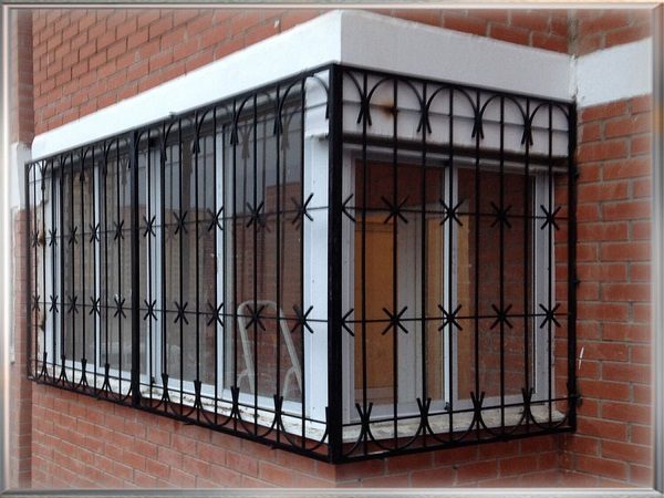 Сварные решетки на балкон