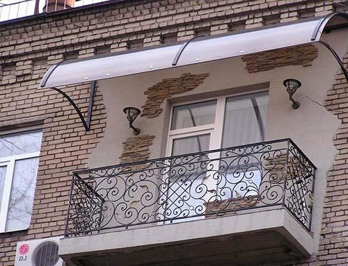 балконный козырек