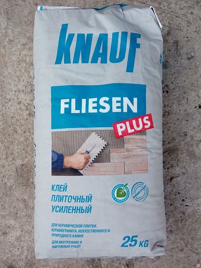 плиточный клей knauf