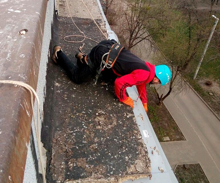 герметизация крыши балкона последнего этажа своими руками