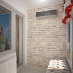 Фото 7 чем и как самостоятельно покрасить кирпичную стену на балконе
