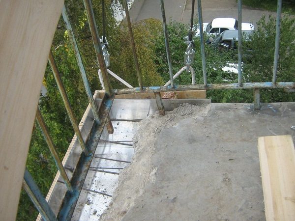 ремонт балконной плиты