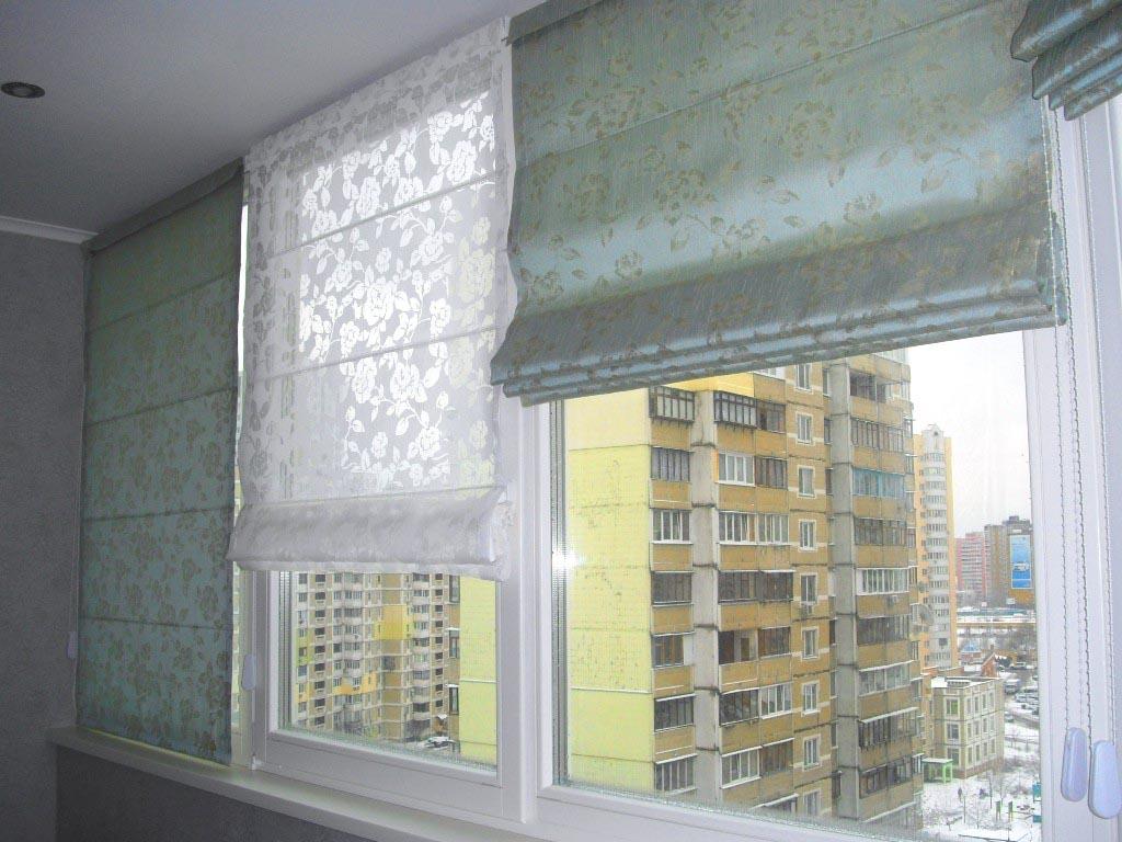 римские шторы