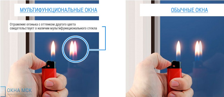 Как проверить мультифункциональный стеклопакет или нет?