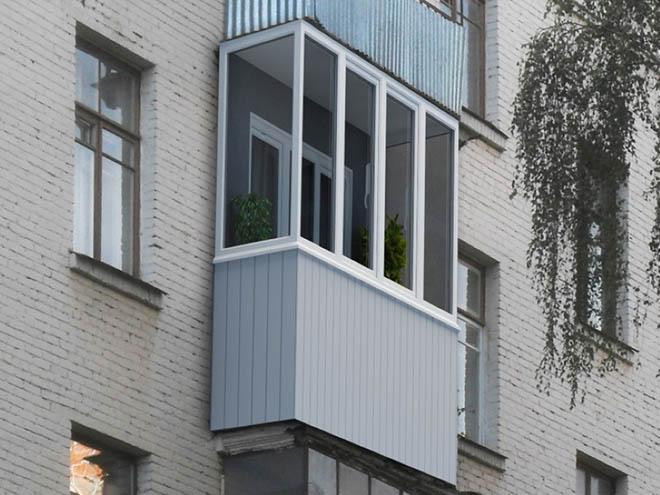 остекление балкона в хрущевке