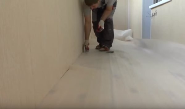 фиксация подложки
