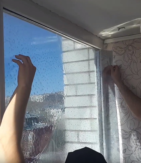 установка пленки