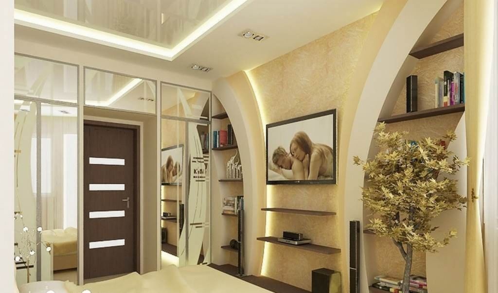 Дизайн стен из гипсокартона: актуальные дизайнерские решения